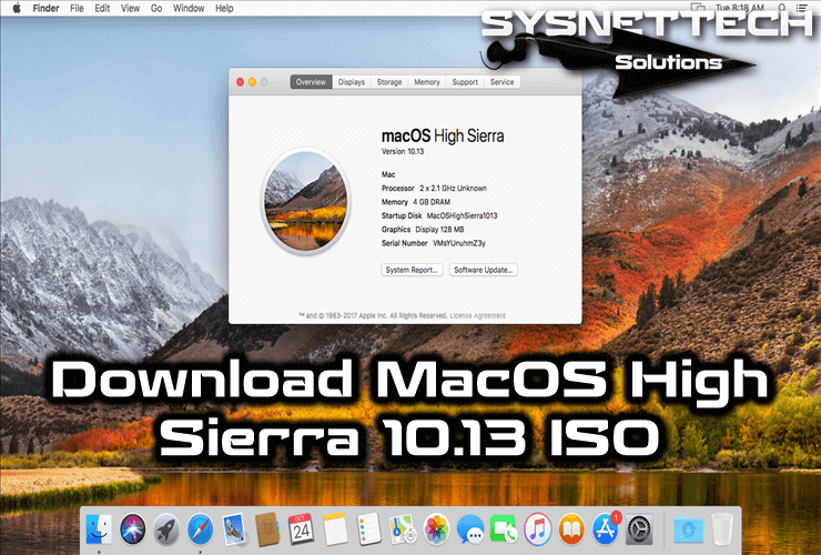 Mac Os High Sierra 10.13 Download